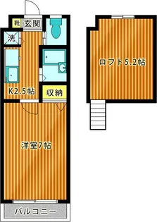メゾン・ラフィーネ【1階】の間取り