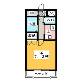 則武ワードビル【4階】の間取り