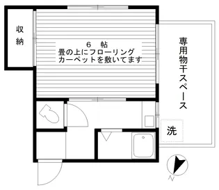 柴田荘【2階】の間取り