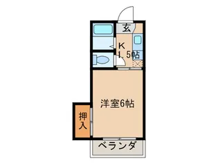 フォーブル桐林【2階】の間取り