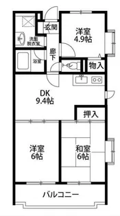 リトルヴッズ千代田【3階】の間取り