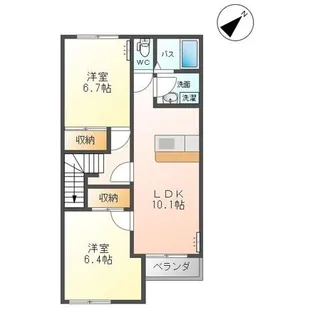 カンタービレ【2階】の間取り