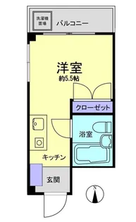 シャインハイム伊藤【2階】の間取り