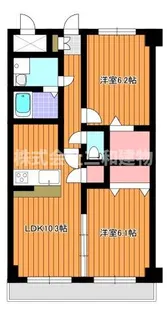 シック赤塚【2階】の間取り