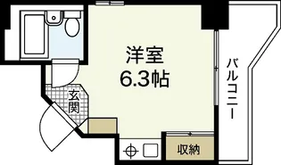 横川アイティービル【5階】の間取り