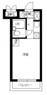 スカイコート蒲田第2【11階】の間取り