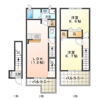 セレーノの間取り