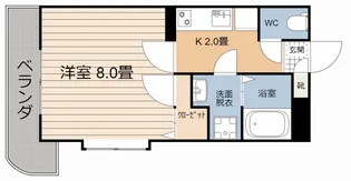 ヴィクトワール五番館【3階】の間取り