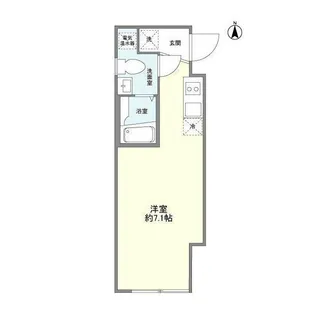 ミニマルTOKYO【1階】の間取り