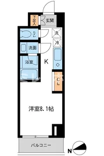 レジデンス雪谷大塚【4階】の間取り