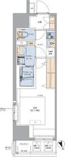 トラディティオ門前仲町【5階】の間取り