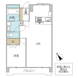 Wood Village城南【2階】の間取り