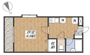 ヴィラ・ラフィーネ【2階】の間取り