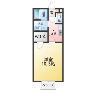 サンハイム北山【2階】の間取り