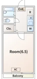コーポ山本【2階】の間取り