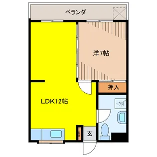 朝孝ビル【3階】の間取り