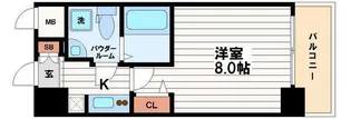 セレニテ北久宝寺【14階】の間取り