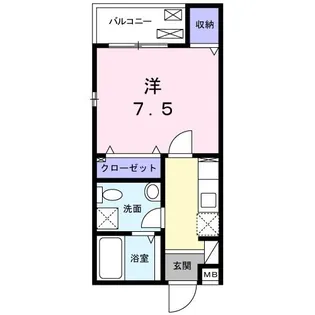 ファミーユ ニシキ【3階】の間取り