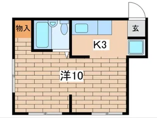 ガーデンハイム【1階】の間取り