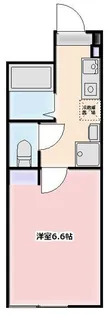 レジェンド西日暮里【1階】の間取り