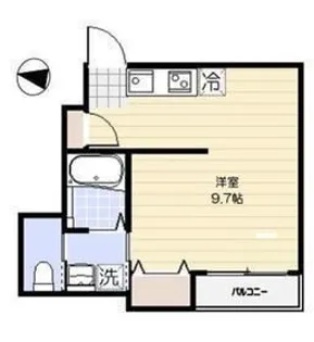 レガーロ新小岩【1階】の間取り