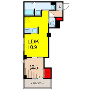グランロジュマン【2階】の間取り