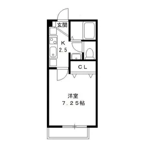 浦安エステート【2階】の間取り