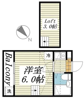 ジュネパレス松戸第01【2階】の間取り
