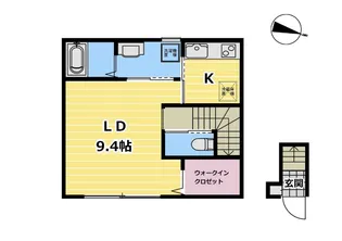 インテグラル西敦賀【2階】の間取り