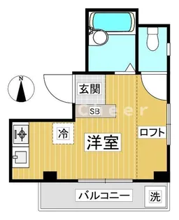 草間ビル【3階】の間取り