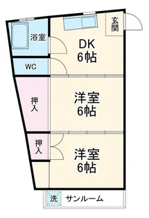 さくらいビル【4階】の間取り