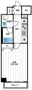 AZEST梅島【3階】の間取り