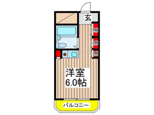 幕張マンション【1階】の間取り