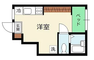 リヴィエール口田II【1階】の間取り