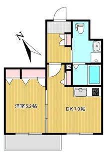 ベルン【2階】の間取り