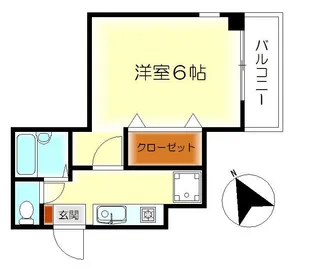 Der Winkel.Y2 江原【2階】の間取り