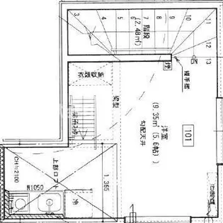コンフォート読売ランド前 参番館の間取り