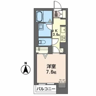 グランメゾン泉【1階】の間取り