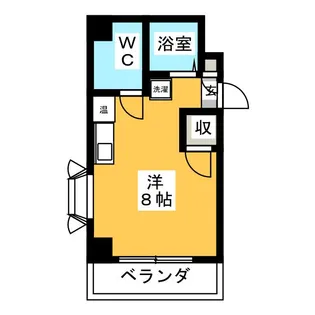 石坂ゼフィール【4階】の間取り