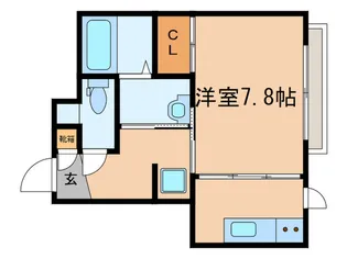 セレナ田園【1階】の間取り