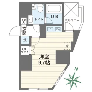 プライムネクサス大鳥居 Bell Court【10階】の間取り