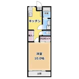 メゾン石川【1階】の間取り
