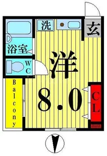 リバティハイツ【2階】の間取り
