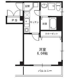 クリスタルステーション【4階】の間取り