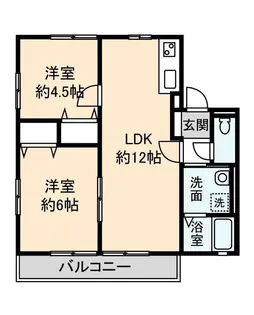 ハイマートB【2階】の間取り