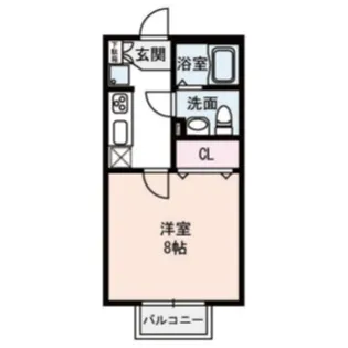 プランドールA棟【2階】の間取り