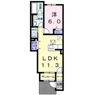 アーブル【1階】の間取り