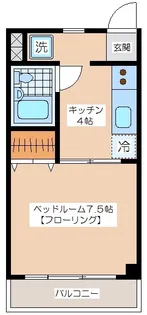 メゾンドール新代田ビル【3階】の間取り
