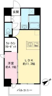 RITZ-KANO【7階】の間取り