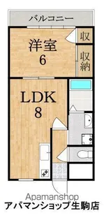 第2サンタウン【2階】の間取り